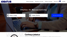 What Jobatus.pt website looked like in 2022 (2 years ago)