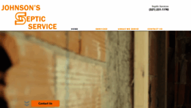 What Johnsonsepticservices.com website looked like in 2022 (2 years ago)