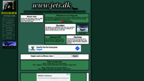 What Jets.dk website looked like in 2022 (2 years ago)