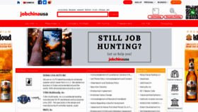 What Jobchinausa.com website looked like in 2022 (1 year ago)