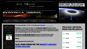 What Jimstone.news website looked like in 2022 (1 year ago)