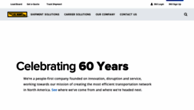 What Jbhunt.com website looked like in 2022 (1 year ago)