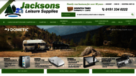 What Jacksonsleisure.com website looked like in 2022 (3 years ago)