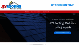 What Jsvroofing.co.uk website looked like in 2022 (1 year ago)