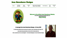 What Jeangreenhowe.com website looked like in 2022 (1 year ago)