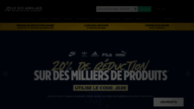 What Jdsports.fr website looked like in 2022 (1 year ago)