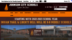 What Jcschools.org website looked like in 2022 (1 year ago)
