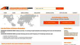 What Journal-index.org website looked like in 2022 (1 year ago)