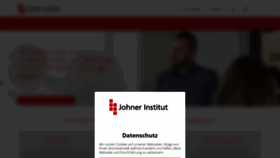 What Johner-institut.de website looked like in 2022 (1 year ago)