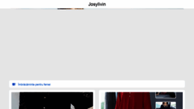 What Josyliving.com website looked like in 2022 (1 year ago)