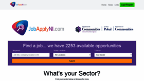 What Jobcentreonline.com website looked like in 2022 (1 year ago)