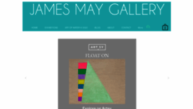 What Jamesmaygallery.com website looked like in 2022 (1 year ago)