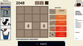 What Jeu2048.fr website looked like in 2022 (1 year ago)