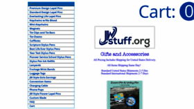 What Jwstuff.org website looked like in 2022 (2 years ago)