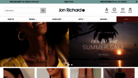 What Jonrichard.com website looked like in 2022 (1 year ago)