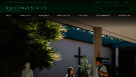What Jesuitportland.org website looked like in 2022 (1 year ago)