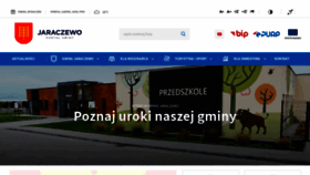 What Jaraczewo.pl website looked like in 2022 (1 year ago)