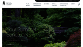 What Japanesegarden.com website looked like in 2022 (1 year ago)