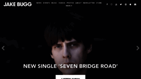 What Jakebugg.com website looked like in 2022 (1 year ago)