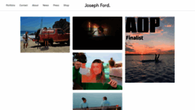 What Josephford.net website looked like in 2022 (1 year ago)
