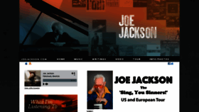 What Joejackson.com website looked like in 2022 (1 year ago)