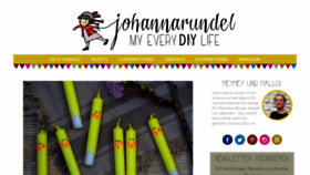 What Johannarundel.de website looked like in 2022 (1 year ago)