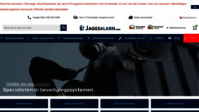 What Jaggsalarm.nl website looked like in 2022 (1 year ago)