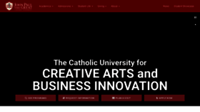 What Jpcatholic.edu website looked like in 2022 (3 years ago)