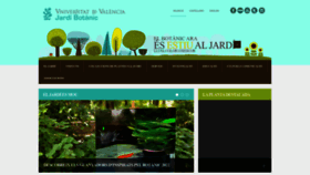 What Jardibotanic.org website looked like in 2022 (1 year ago)