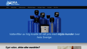 What Jrvsystem.se website looked like in 2022 (1 year ago)