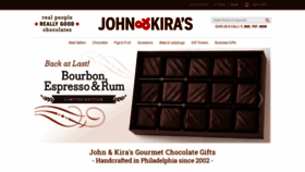 What Johnandkiras.com website looked like in 2022 (1 year ago)