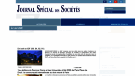What Jss.fr website looked like in 2022 (2 years ago)