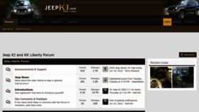 What Jeepkj.com website looked like in 2022 (1 year ago)