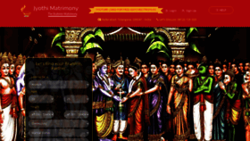What Jyothimatrimony.com website looked like in 2022 (1 year ago)