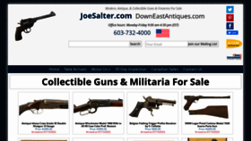 What Joesalter.com website looked like in 2022 (1 year ago)