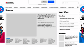 What Jawapos.co.id website looked like in 2022 (3 years ago)