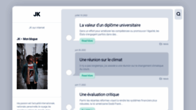 What Jeunessekurde.fr website looked like in 2022 (1 year ago)