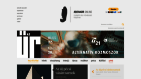 What Jelenkor.net website looked like in 2022 (1 year ago)