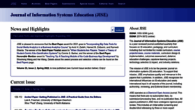 What Jise.org website looked like in 2022 (1 year ago)