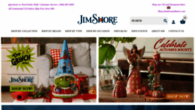 What Jimshore.com website looked like in 2022 (1 year ago)