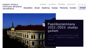What Jvlma.lv website looked like in 2022 (1 year ago)