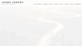 What Jasonhawkes.com website looked like in 2022 (1 year ago)