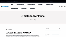 What Jimstonefreelance.com website looked like in 2022 (1 year ago)