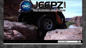 What Jeepz.com website looked like in 2022 (1 year ago)