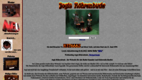 What Jogis-roehrenbude.de website looked like in 2022 (1 year ago)