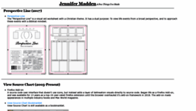 What Jennifermadden.com website looked like in 2022 (1 year ago)