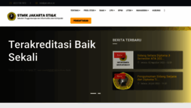 What Jak-stik.ac.id website looked like in 2022 (1 year ago)