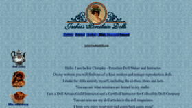 What Jackiesdolls.com website looked like in 2022 (1 year ago)