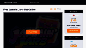 What Jamminjars.org website looked like in 2022 (1 year ago)