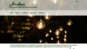 What Janfleurs.com website looked like in 2022 (1 year ago)